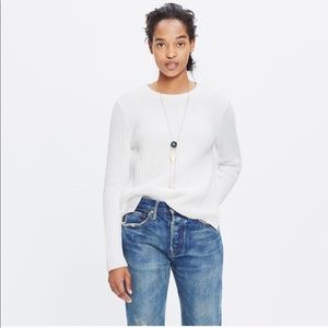 Madewell Hexcomb Texture Sweater